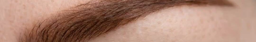 Fully healed powder brow at six to eight weeks